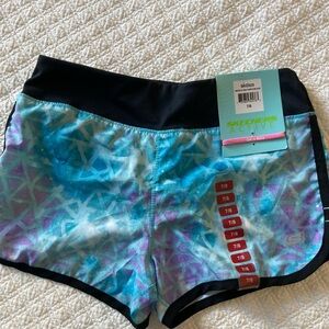 Sketchers | Girls - blue and purple athletic shorts new with tags 7/8